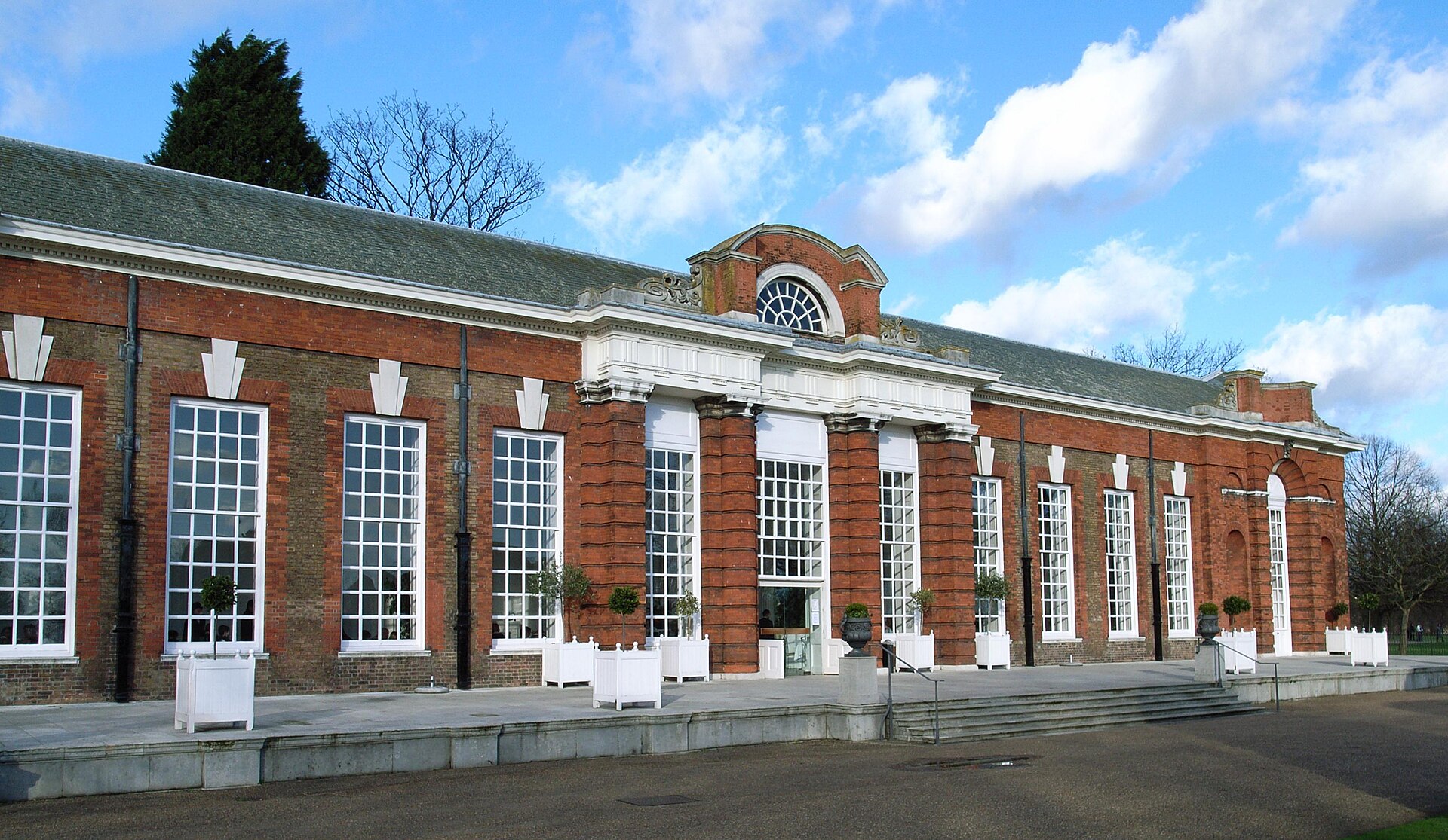The Orangery, built for Queen Anne