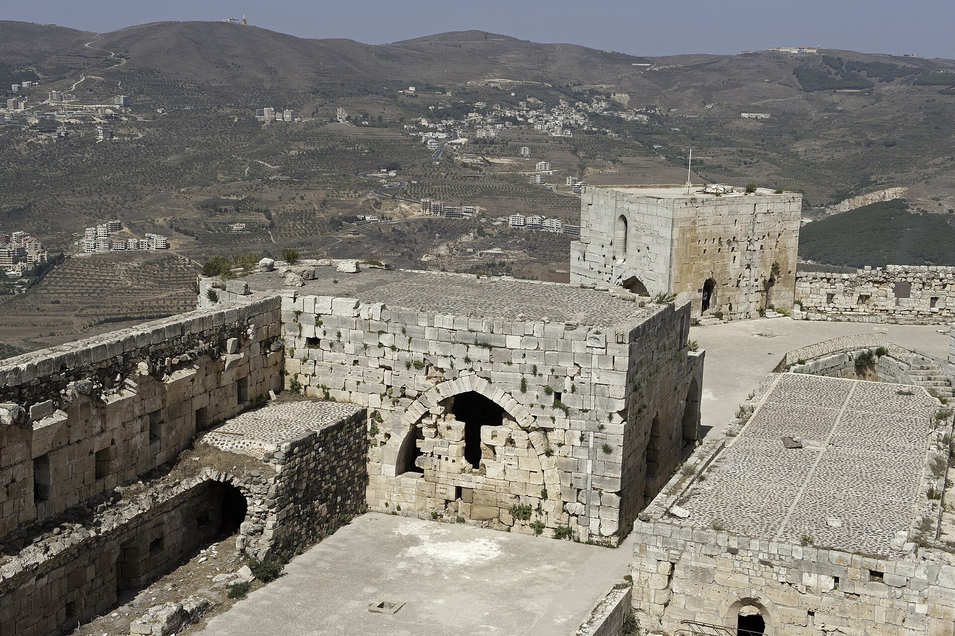 The great castle could hold a garrison of some two thousand men.