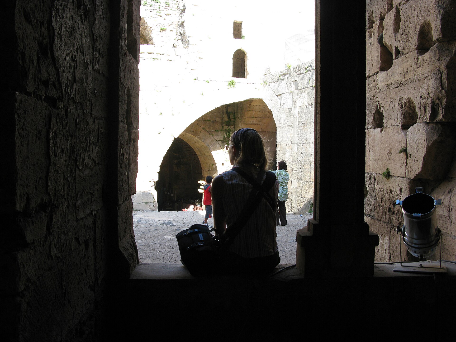 Krak withstood the armies of the great Muslim commander Saladin.