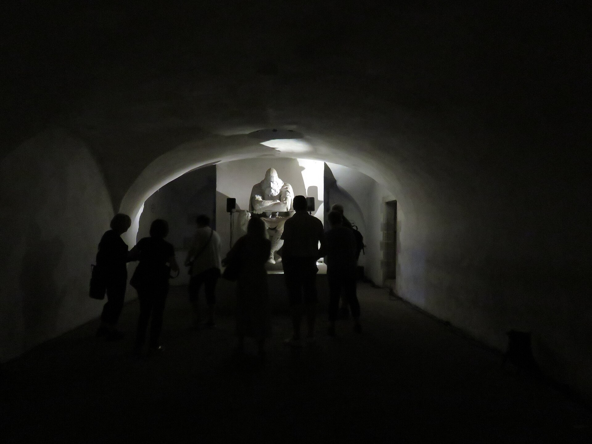 In the dark casemates beneath the castle sits Holger Danske, the legendary sleeping guardian of Denmark.