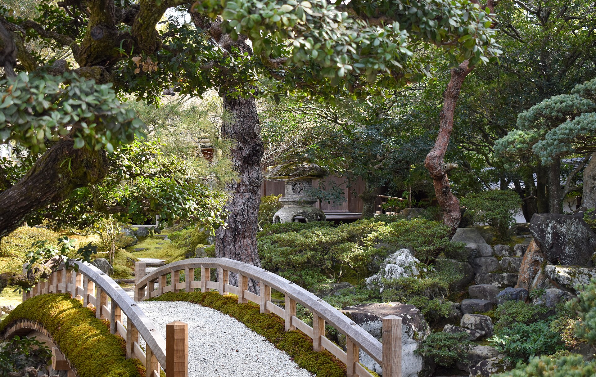 A garden of the Kyoto Imperial Palace, embodying the classical Japanese art of landscape.