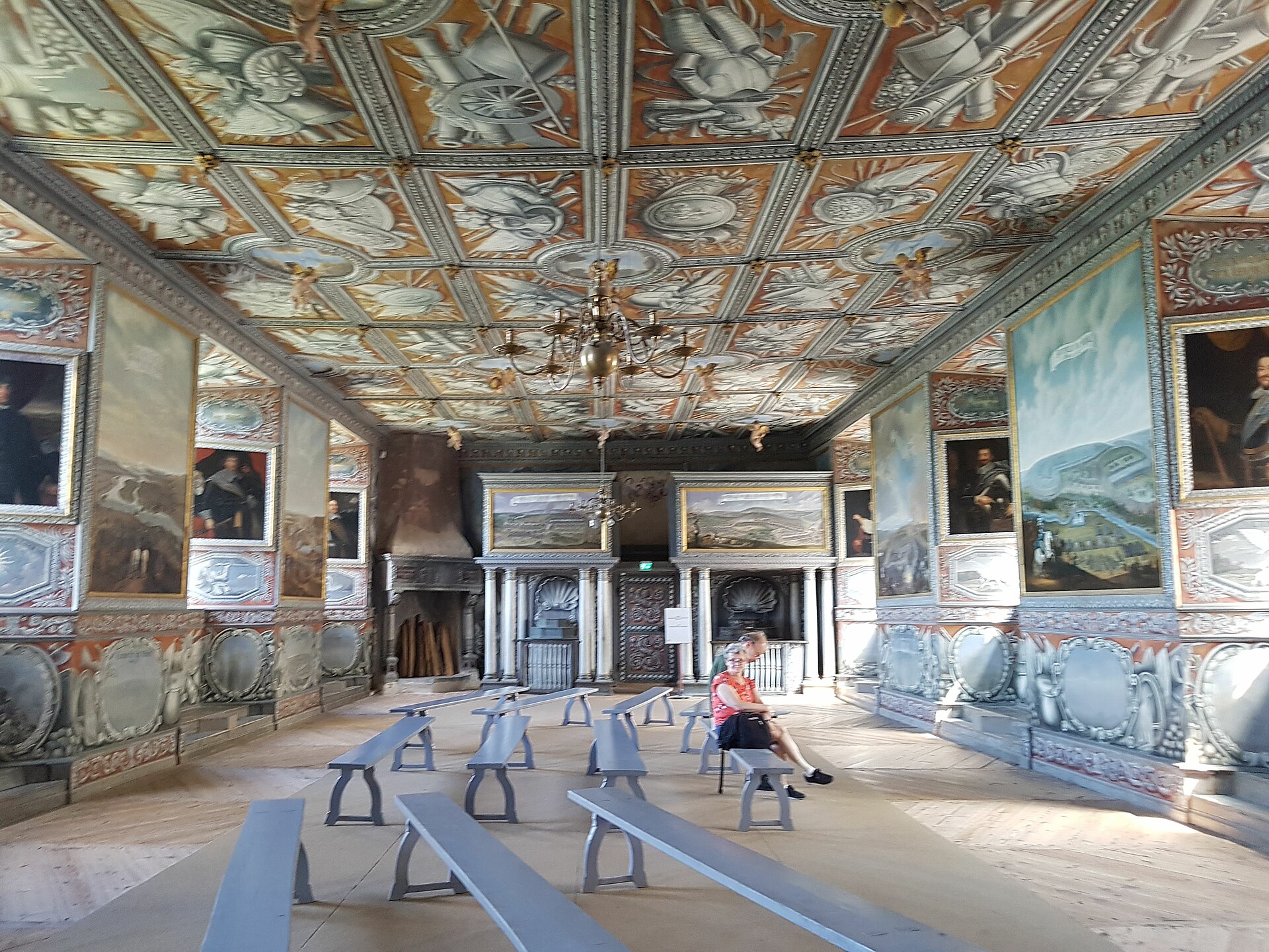 De la Gardie's Läckö grew into a vast palace with around 250 rooms.