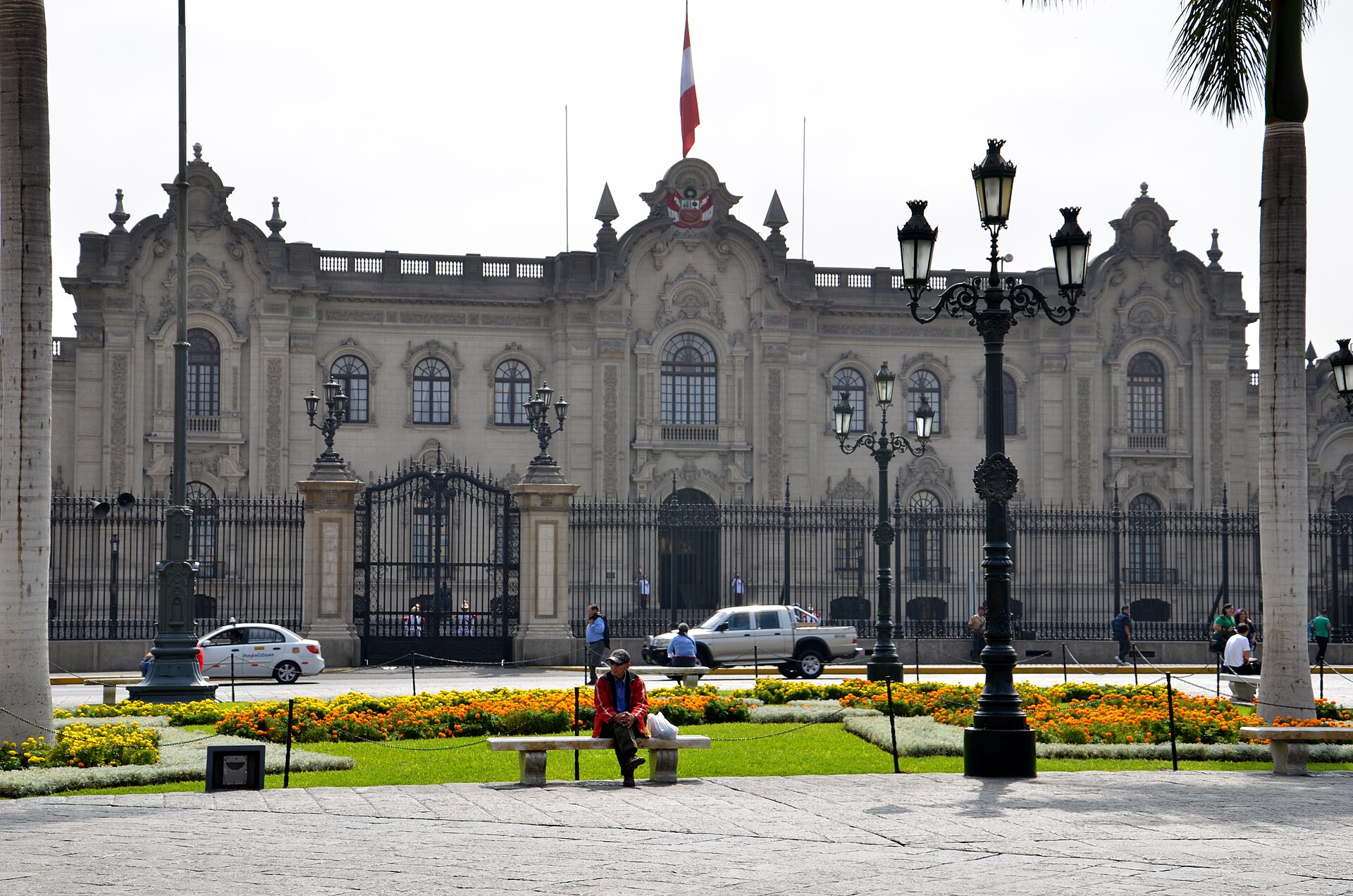 The palace at the heart of Lima