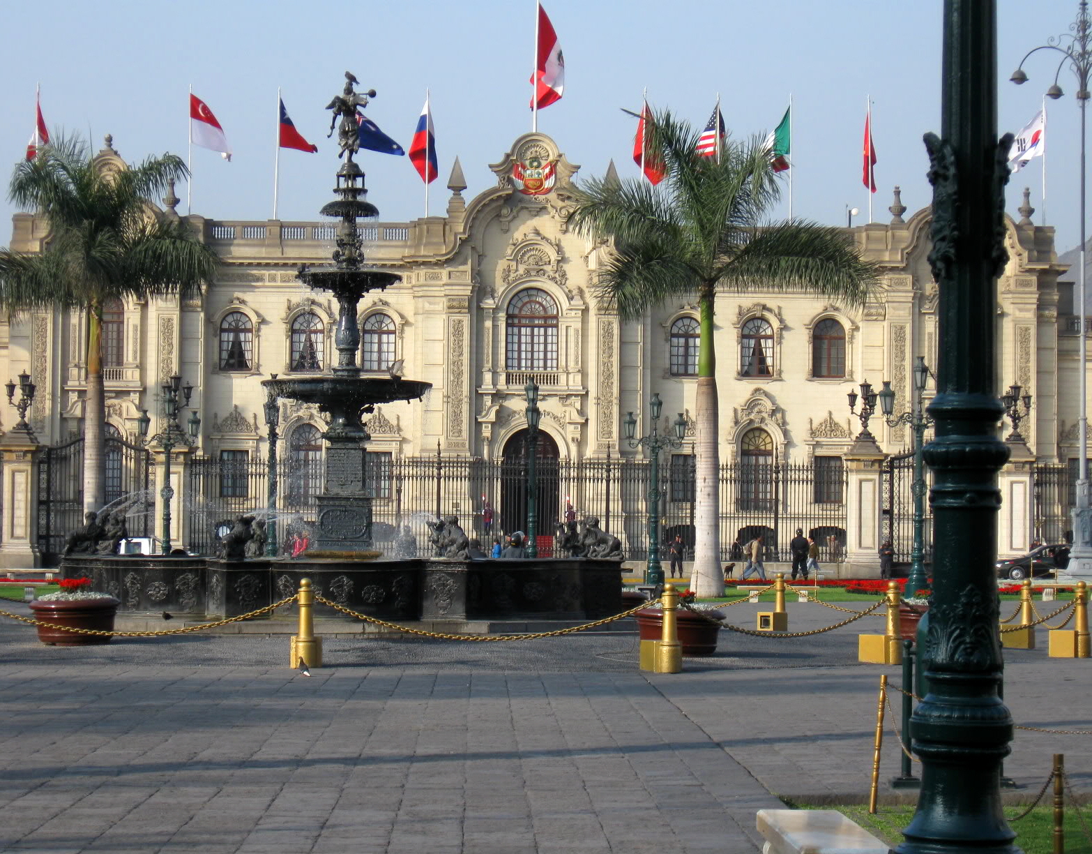 The seat of government in the City of Kings