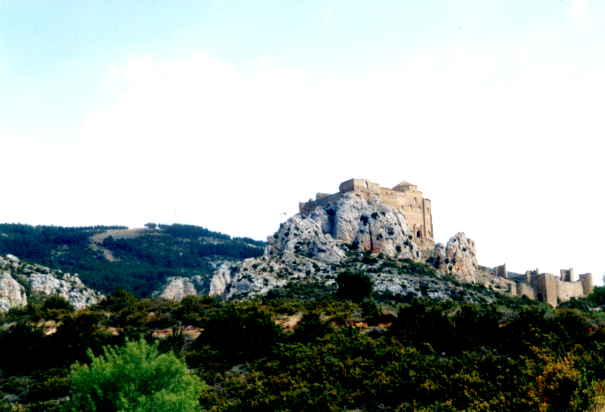 Loarre was built by a king of Aragon as a base for holy war on the plains below.