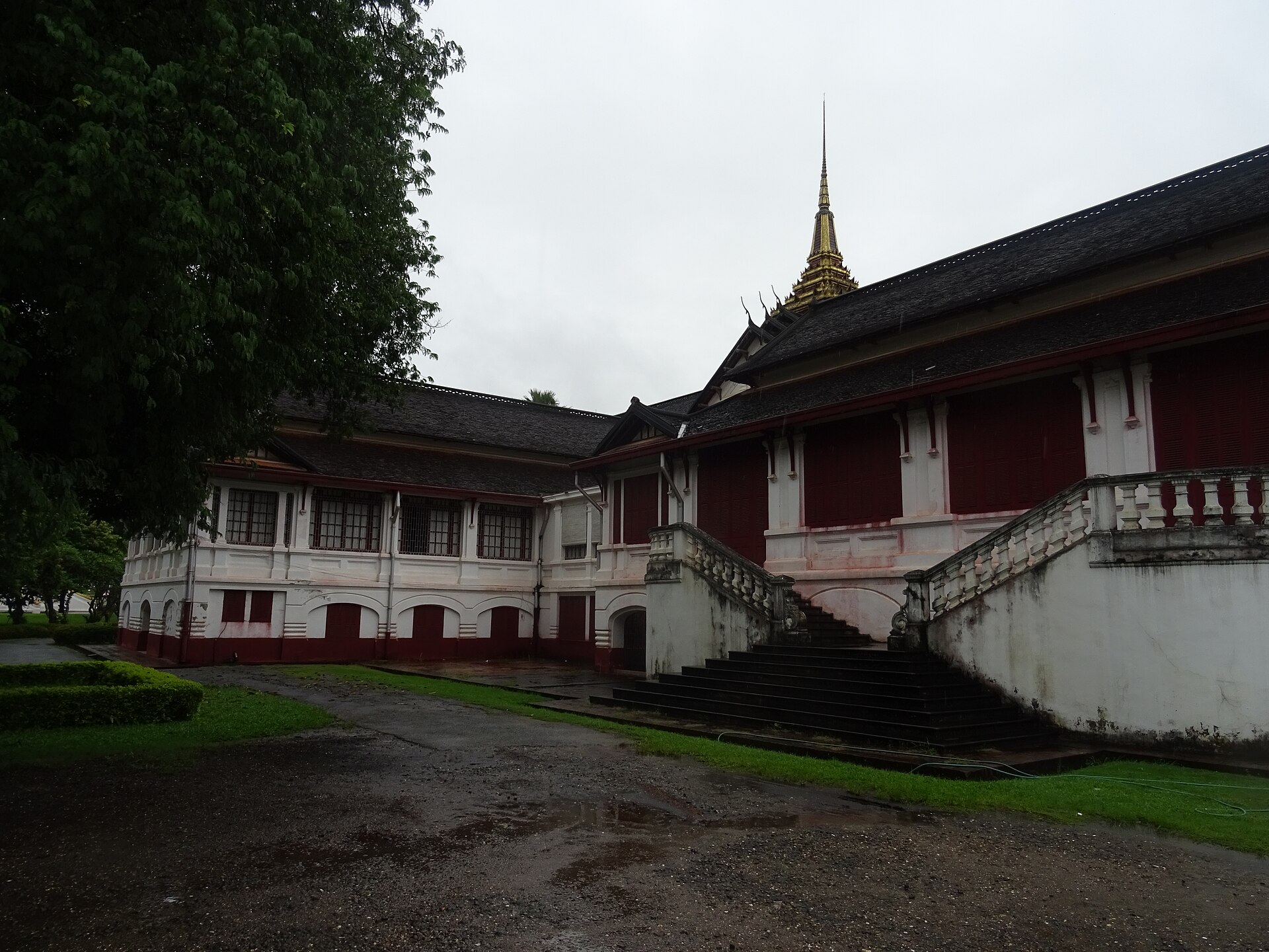 The former royal palace, now the national museum of Laos