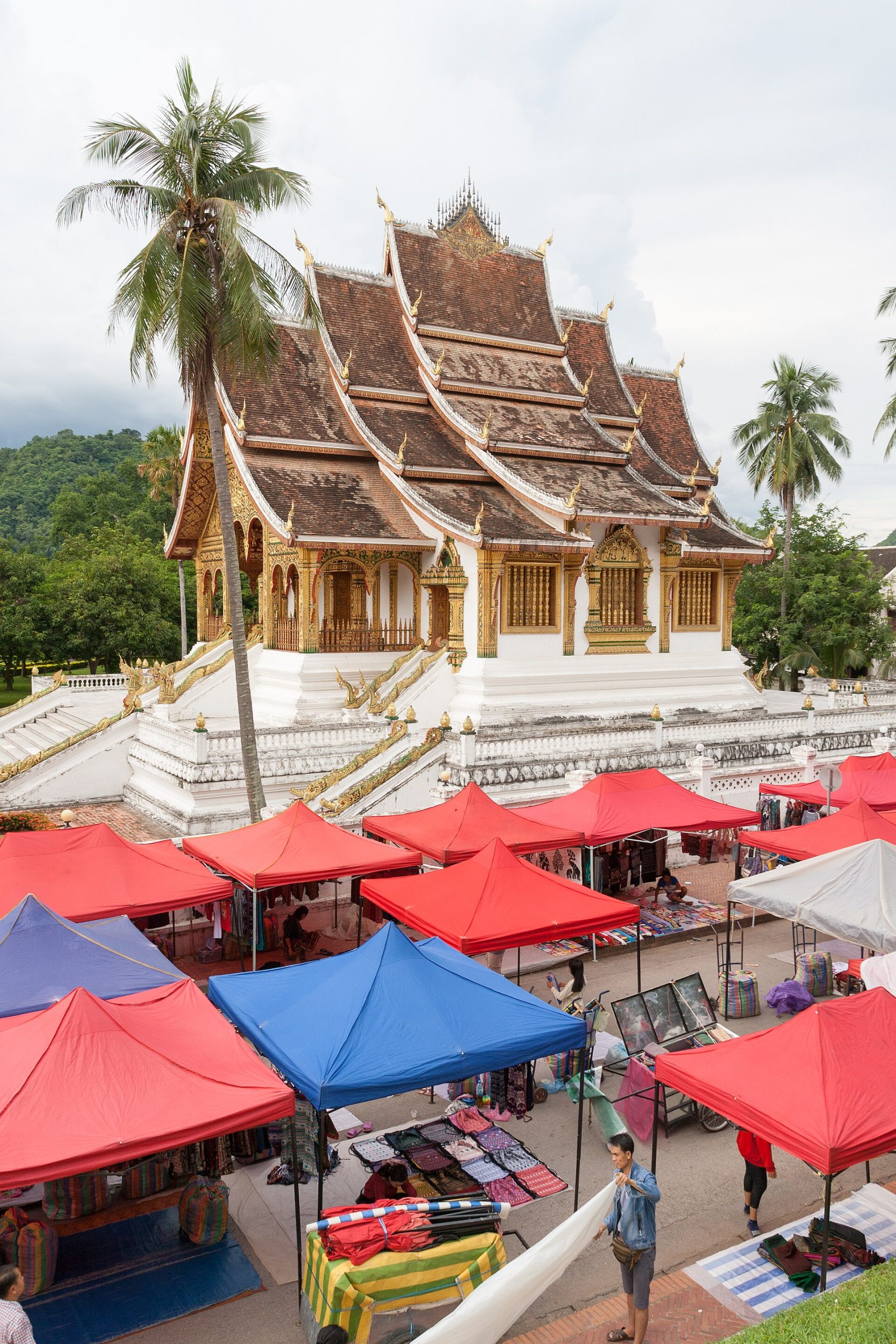 The Haw Pha Bang temple within the palace grounds
