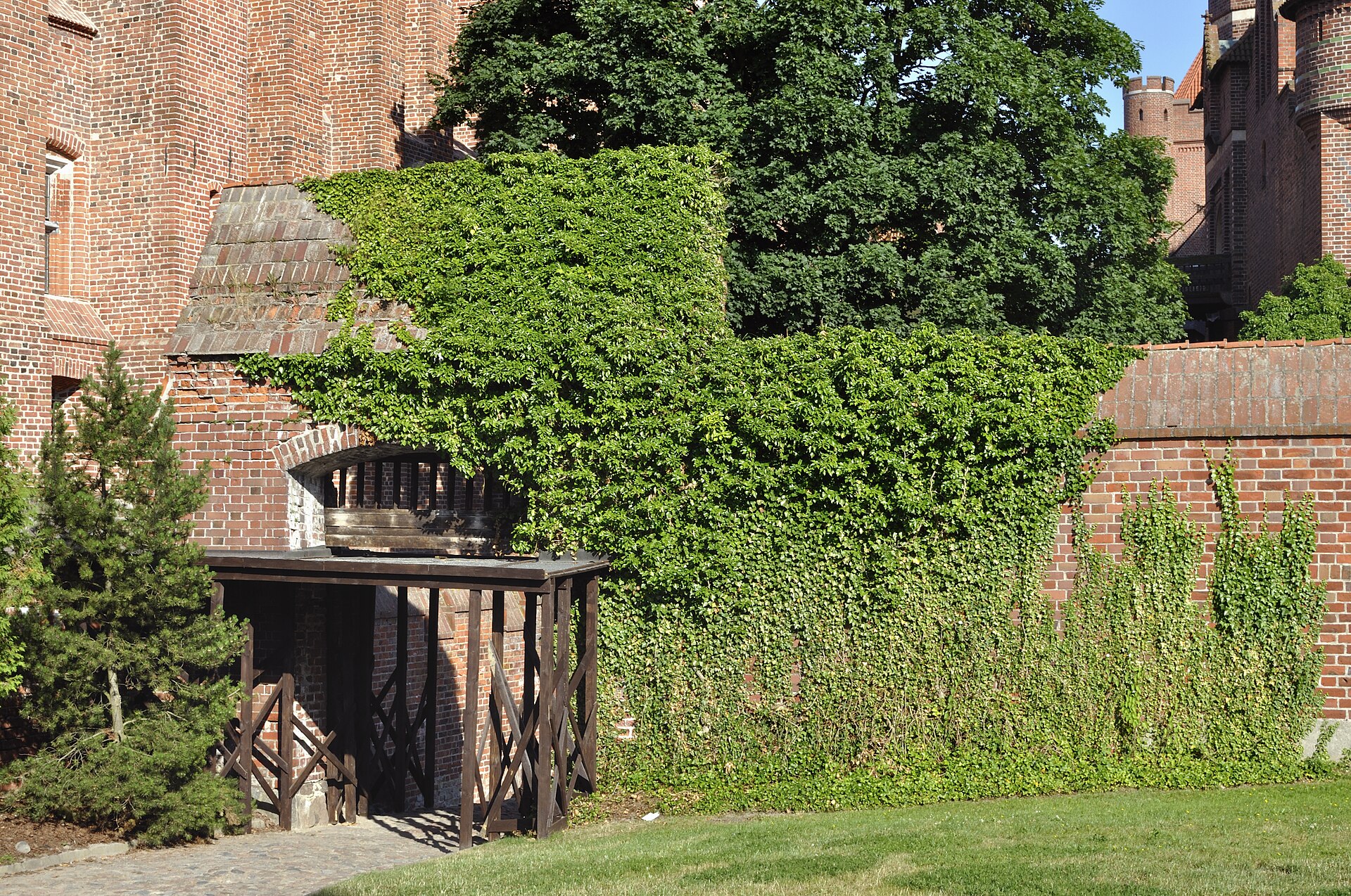 The High Castle, the oldest core, was conceived as a fortified monastery dedicated to the Virgin Mary.