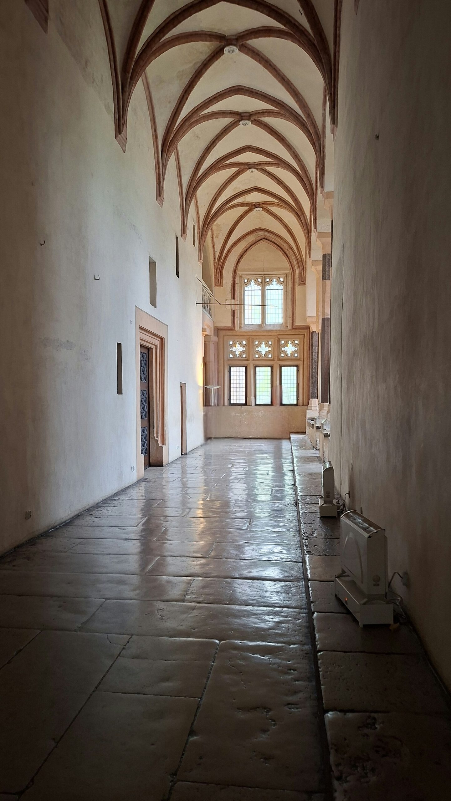 The Grand Refectory's slender vaults, once warmed by underfloor heating, dazzled the order's guests.