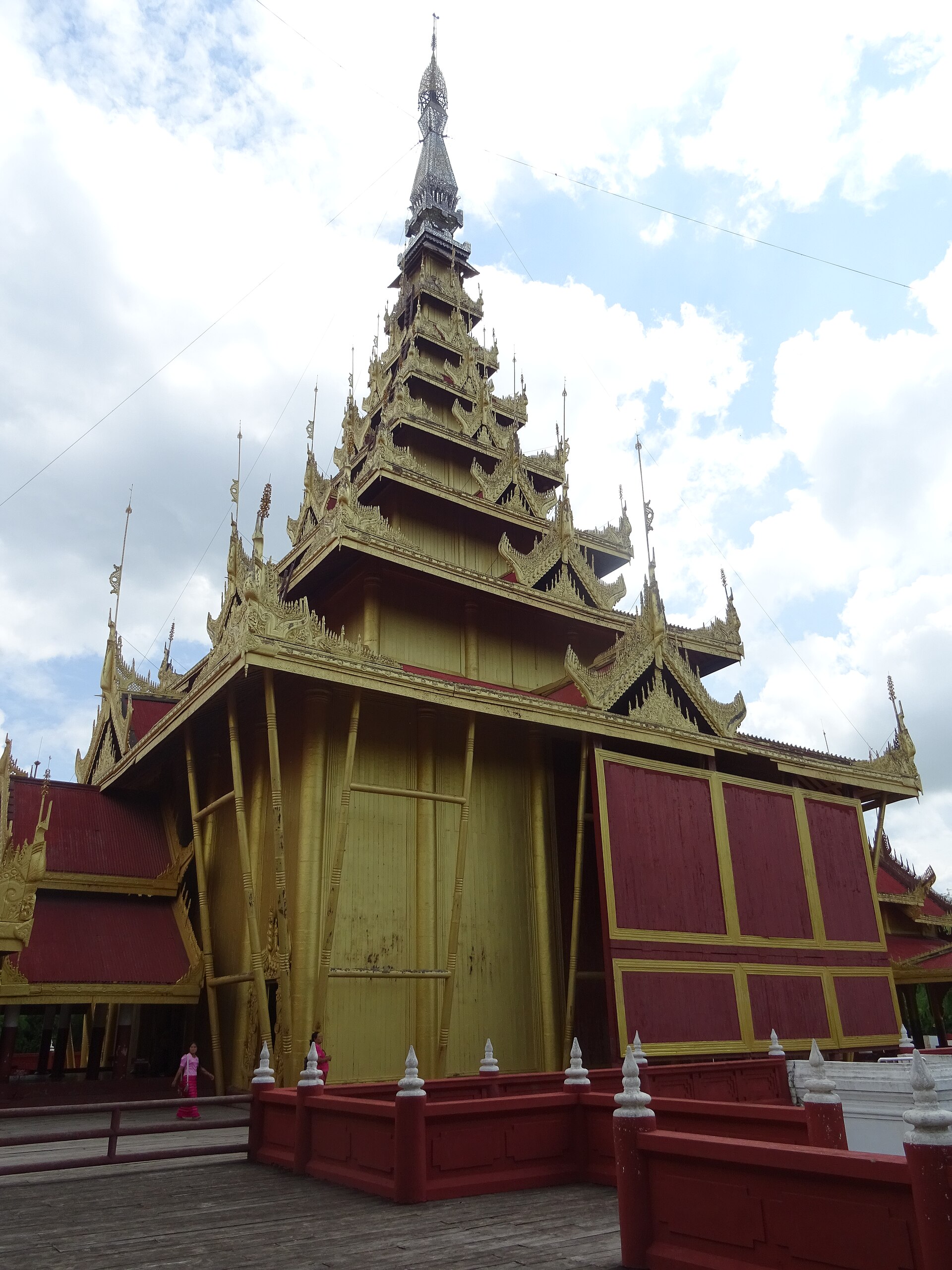 The spire above the Great Audience Hall