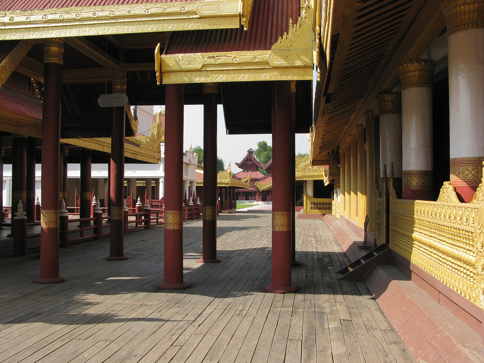 The compound of the royal palace