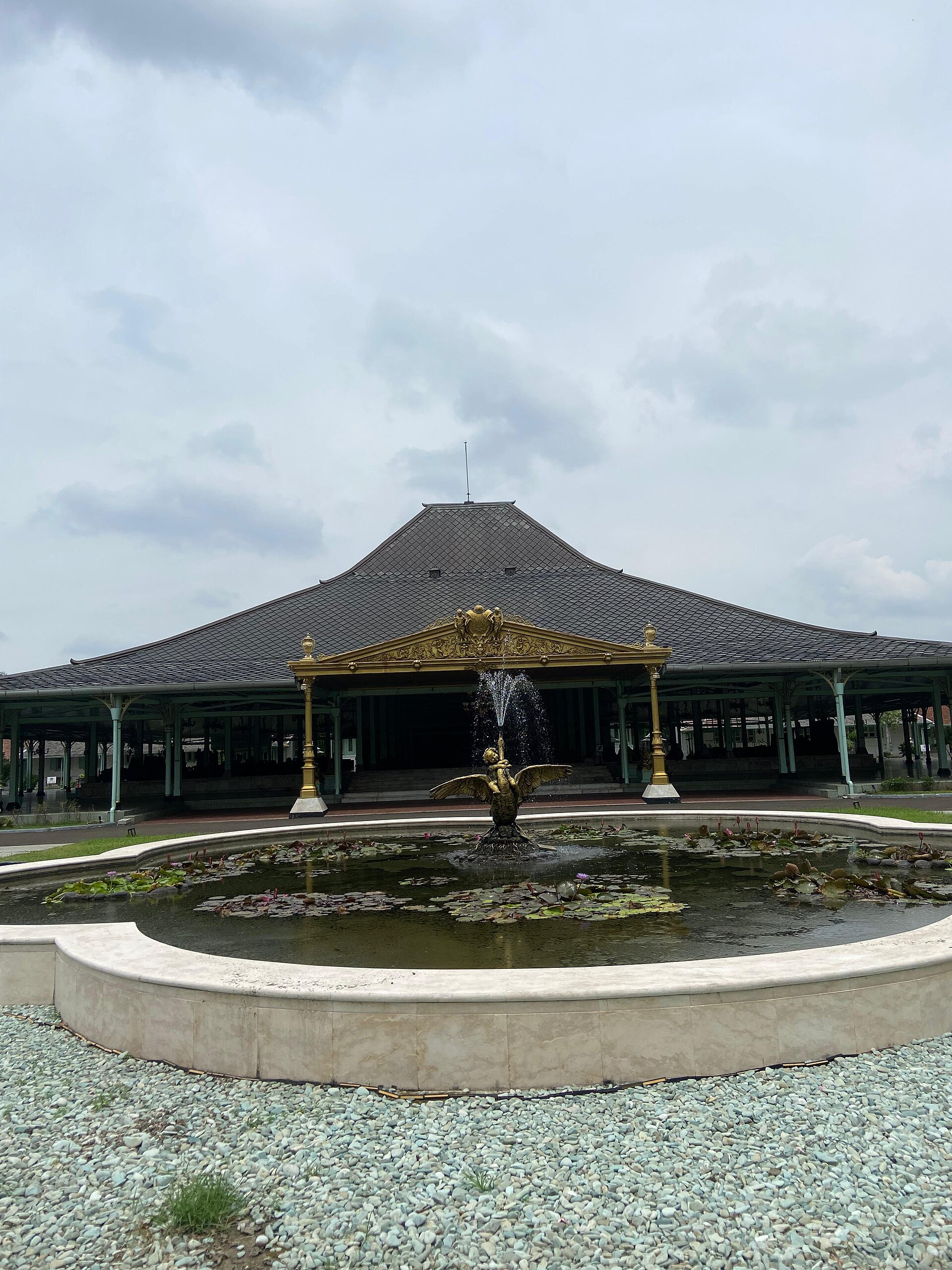 The Pura Mangkunegaran, palace of the princely house in Solo