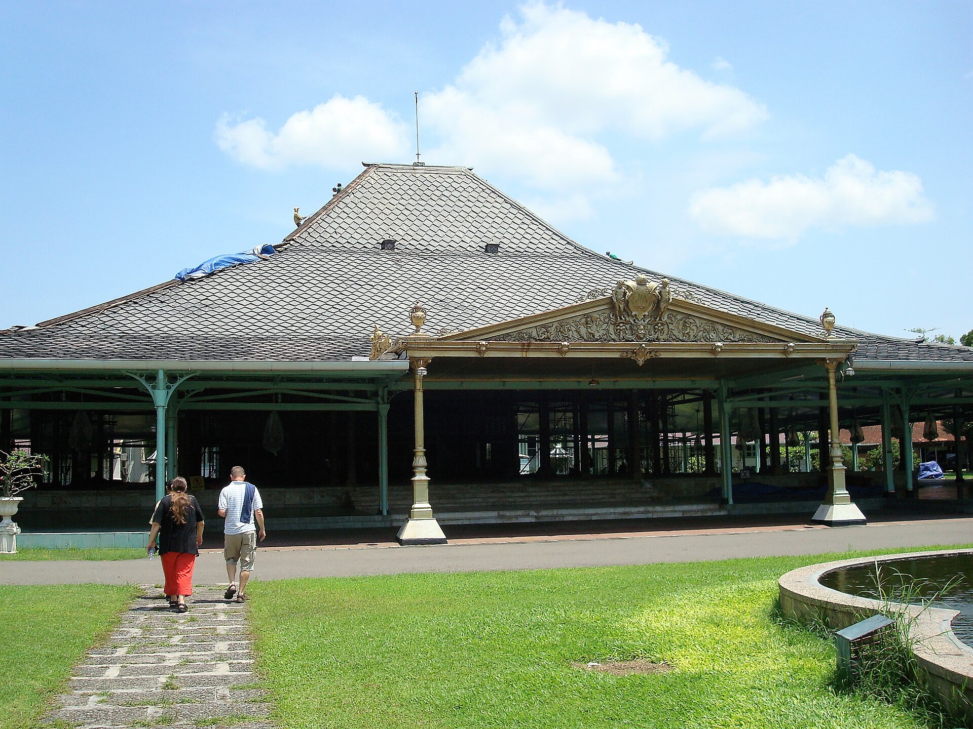 A view of the Mangkunegaran Palace