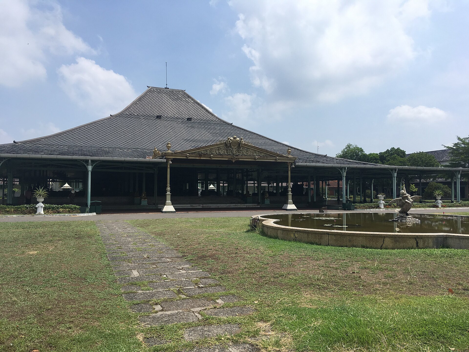 The palace of the Mangkunegaran court