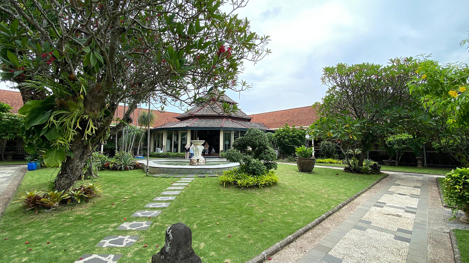 The Taman Pracimayasa, a garden of the palace