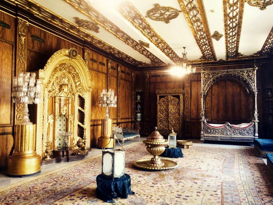 A facade of Mohamed Ali's palace in Cairo