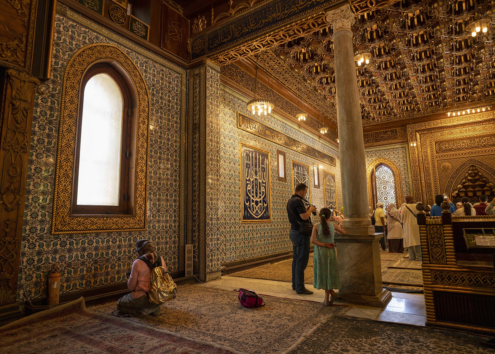 A view of the Prince Muhammad Ali palace