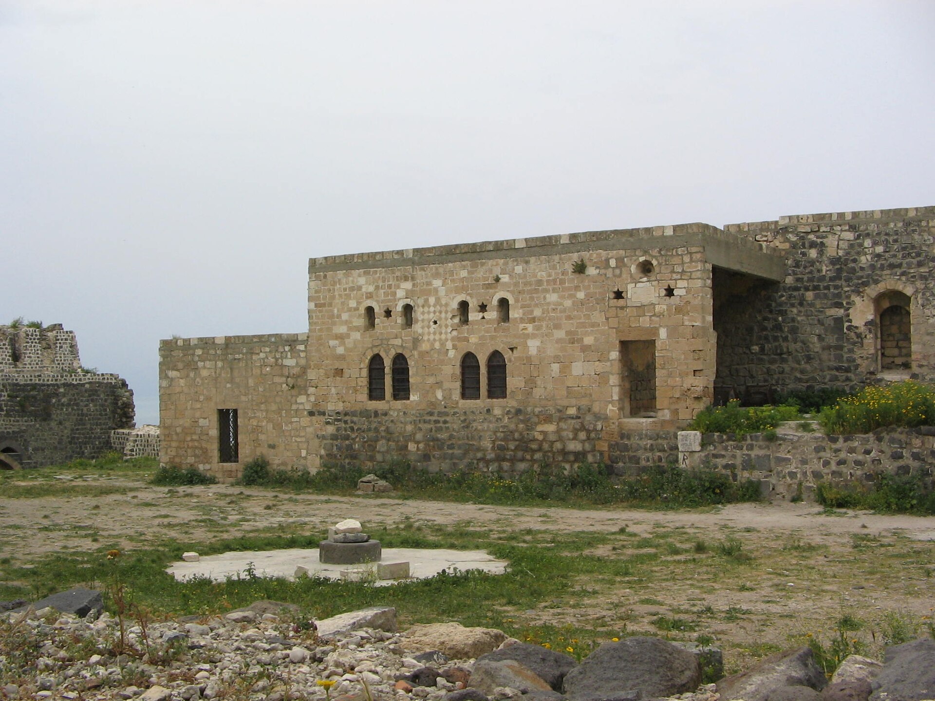 Within the walls stood a fine chapel and a great hall, the heart of the monastic community.