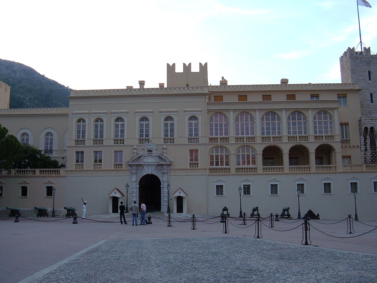 The south side of the Prince's Palace.