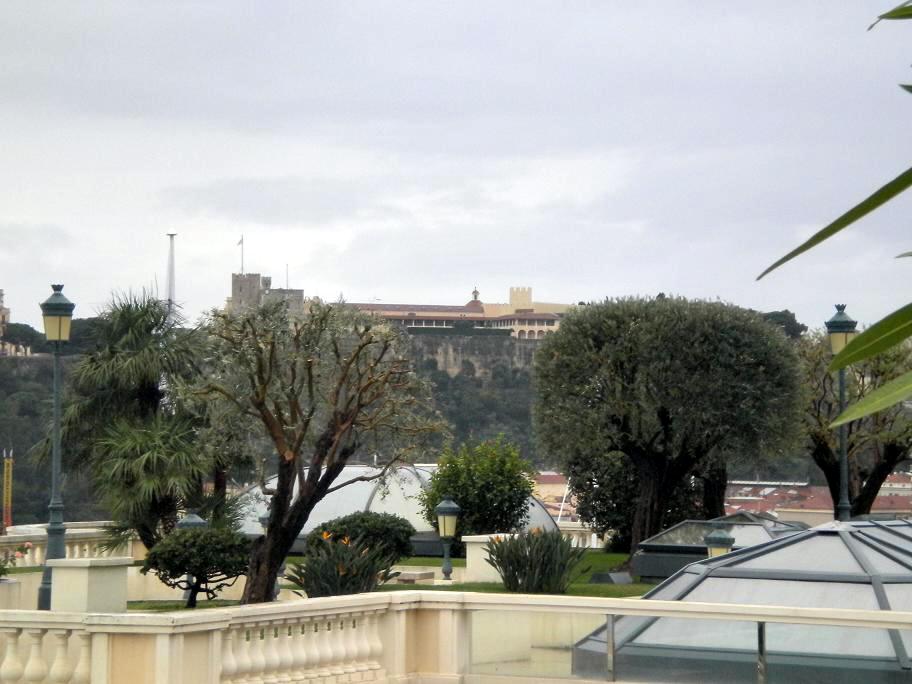 The Prince's Palace above the principality.