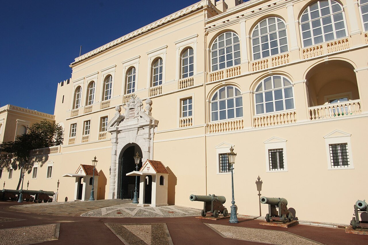 The entrance to the Prince's Palace.