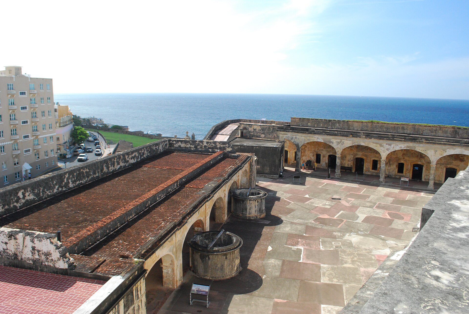 The view from the top of Castillo San Felipe del Morro