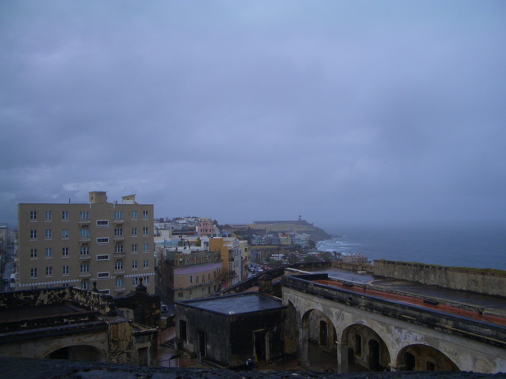 El Morro viewed from Castillo San Cristóbal