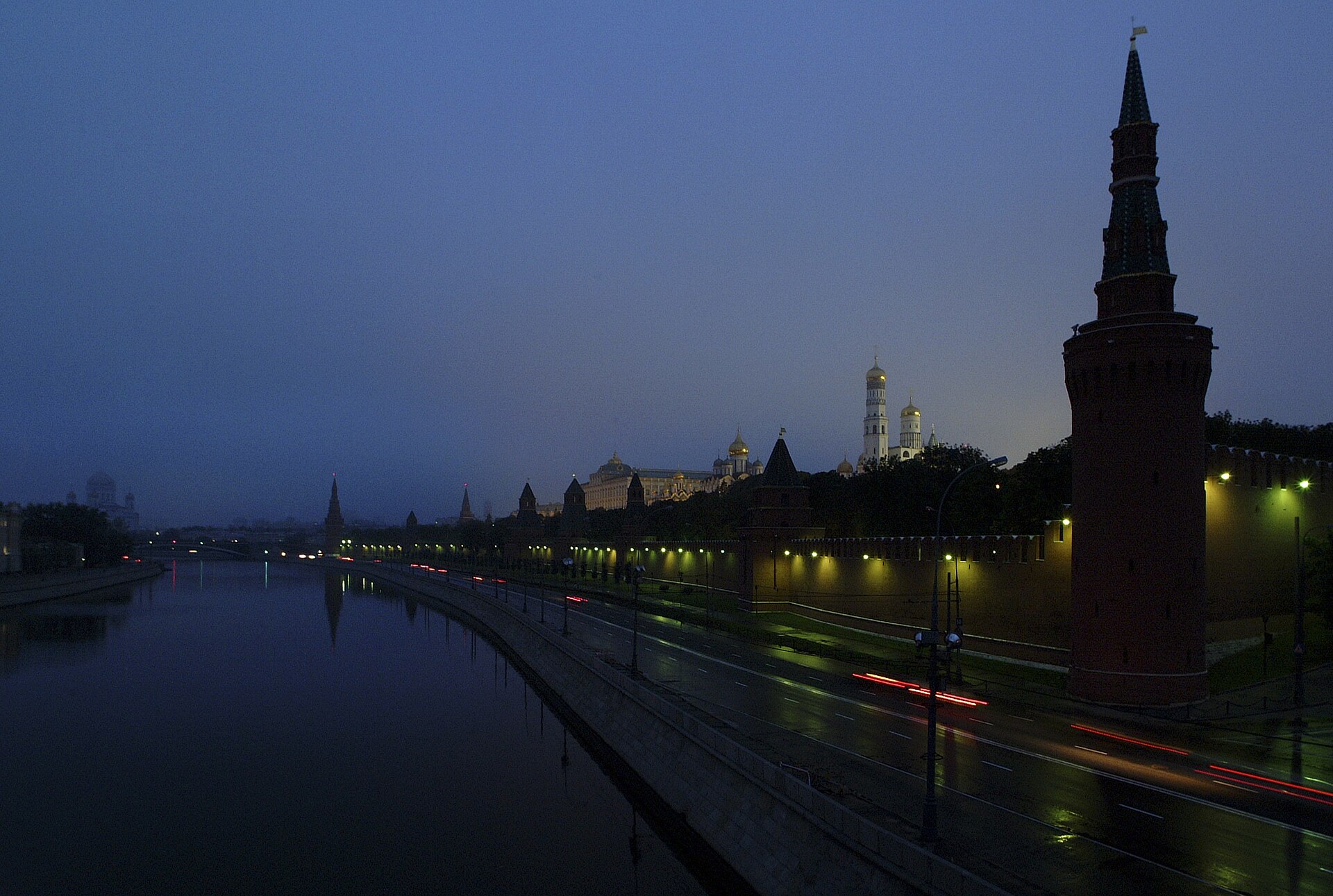 The 20th century added the famous red stars atop the Kremlin towers.