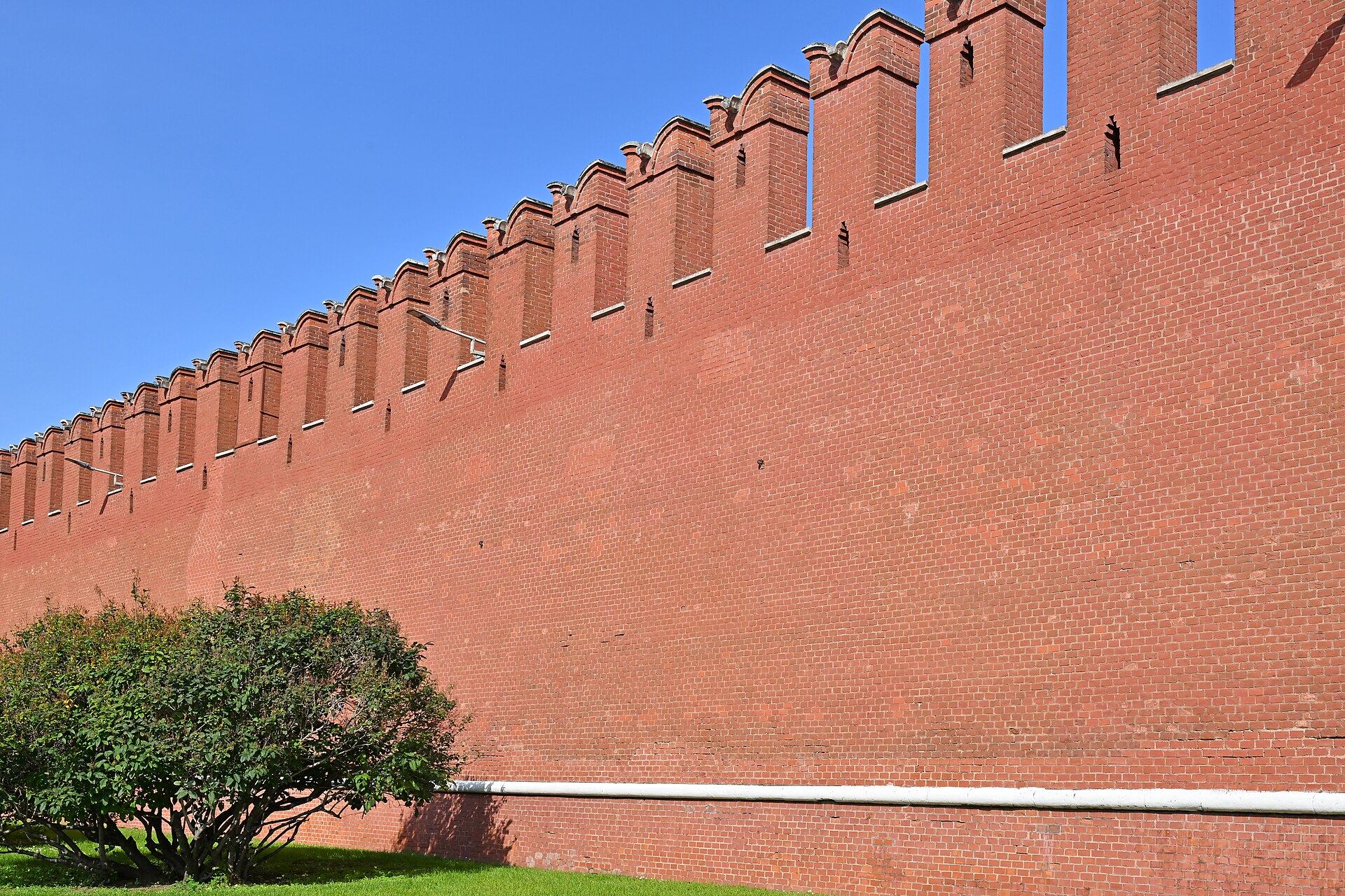 The Moscow Kremlin's great red walls enclose the historic centre of the Russian state.