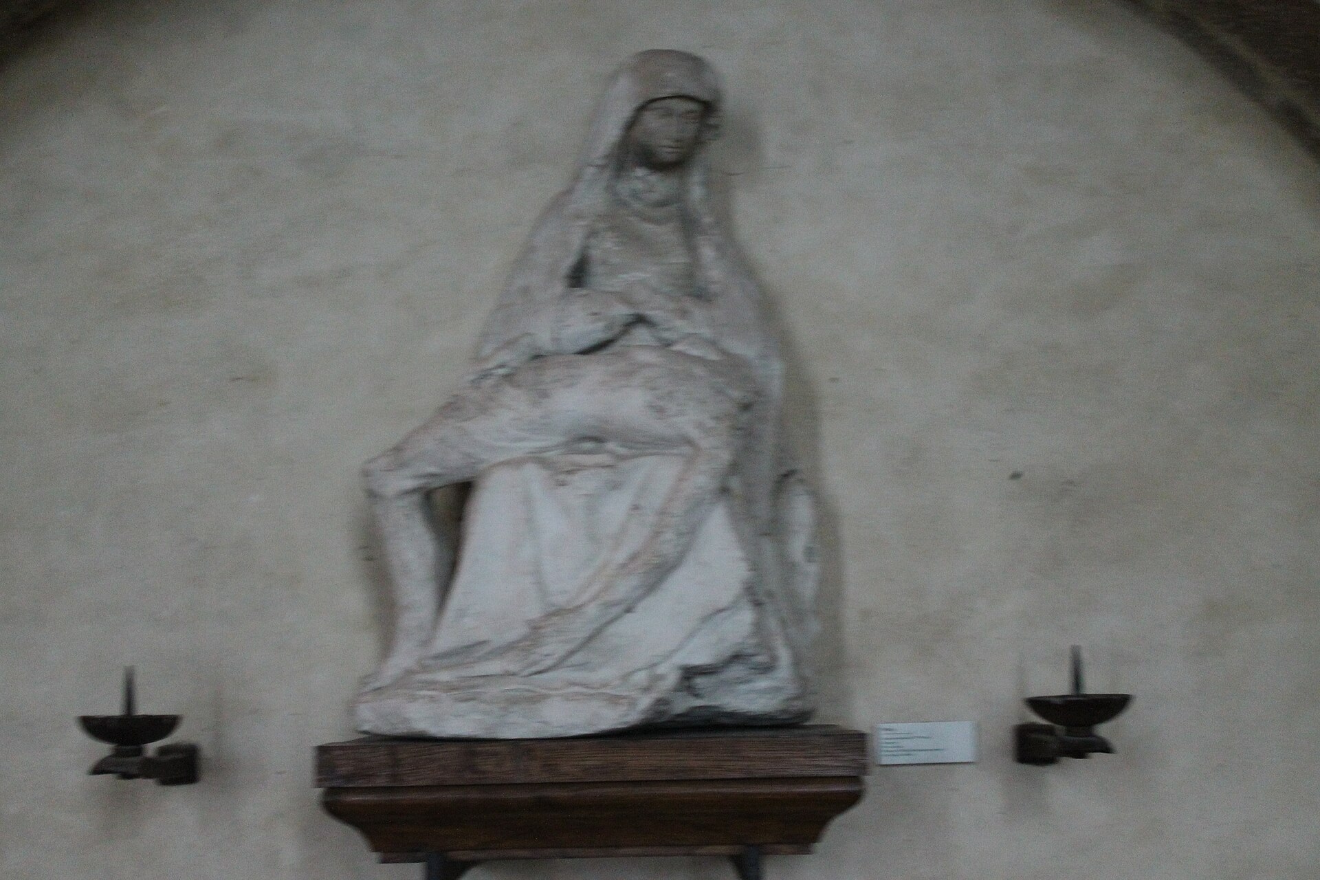 The chapel of Saint-Étienne, one of many spaces within the abbey