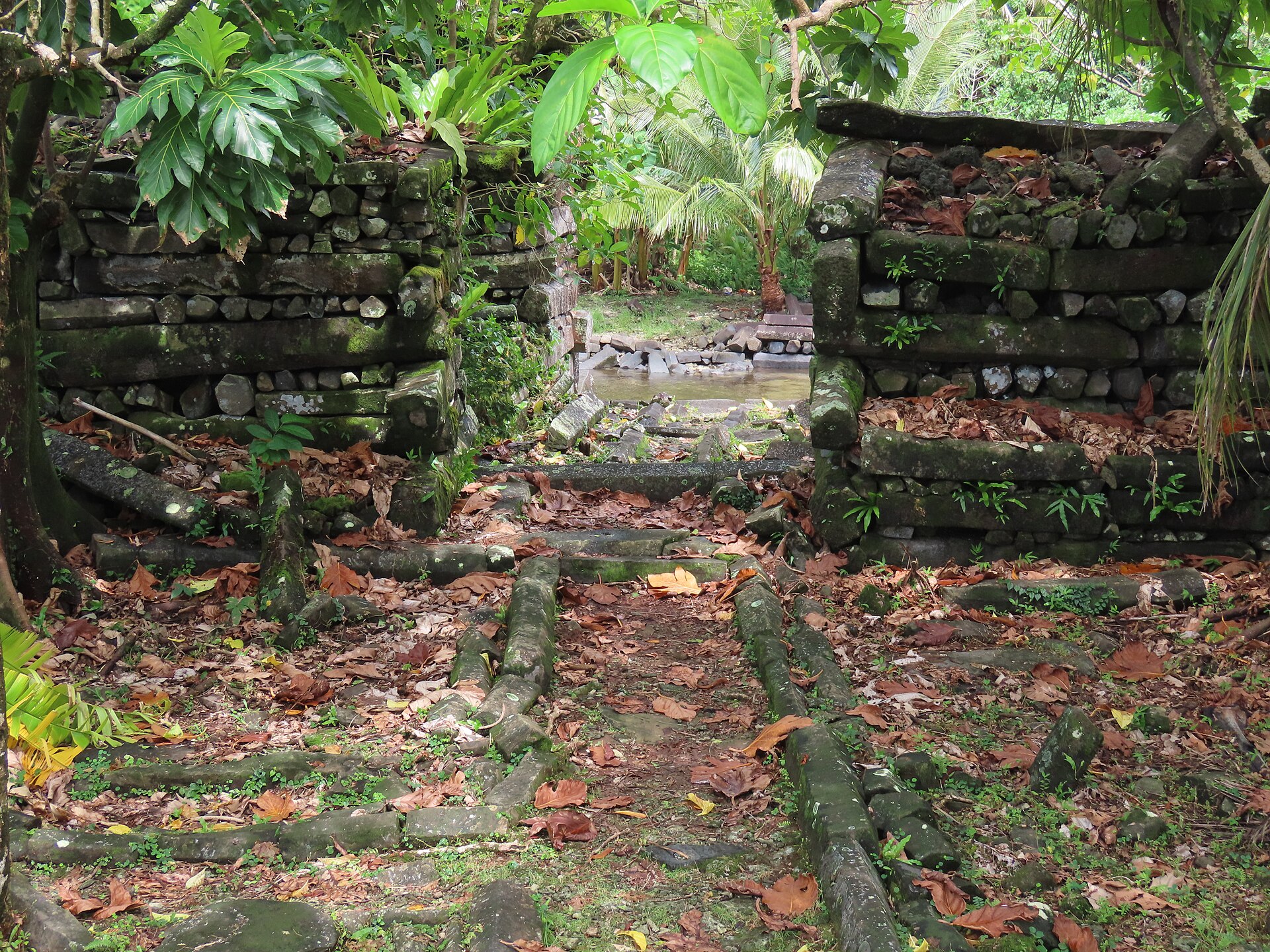 The lost city of Nan Madol on Pohnpei