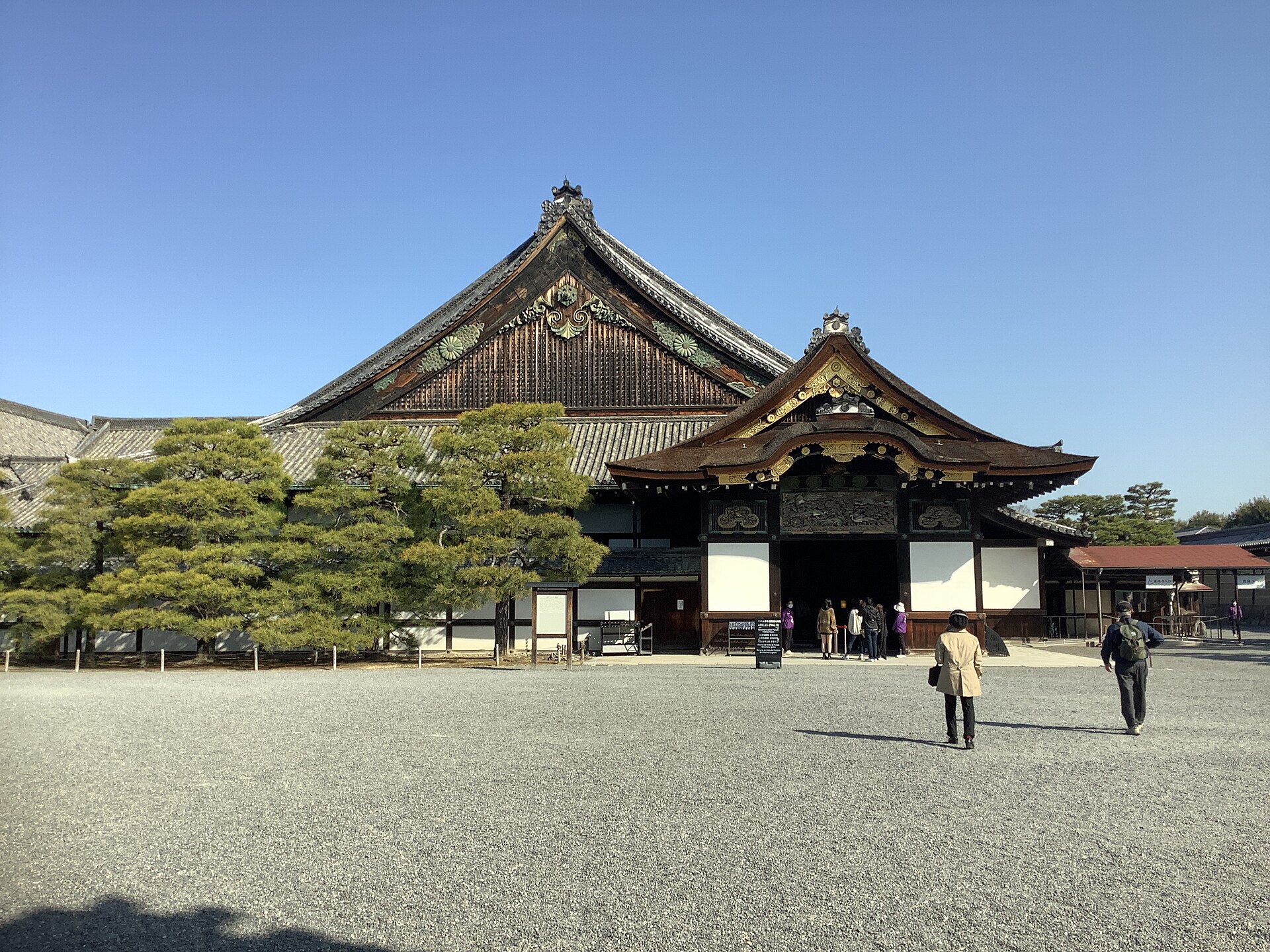 Nijo Castle, the Kyoto seat of the Tokugawa shoguns who ruled Japan.