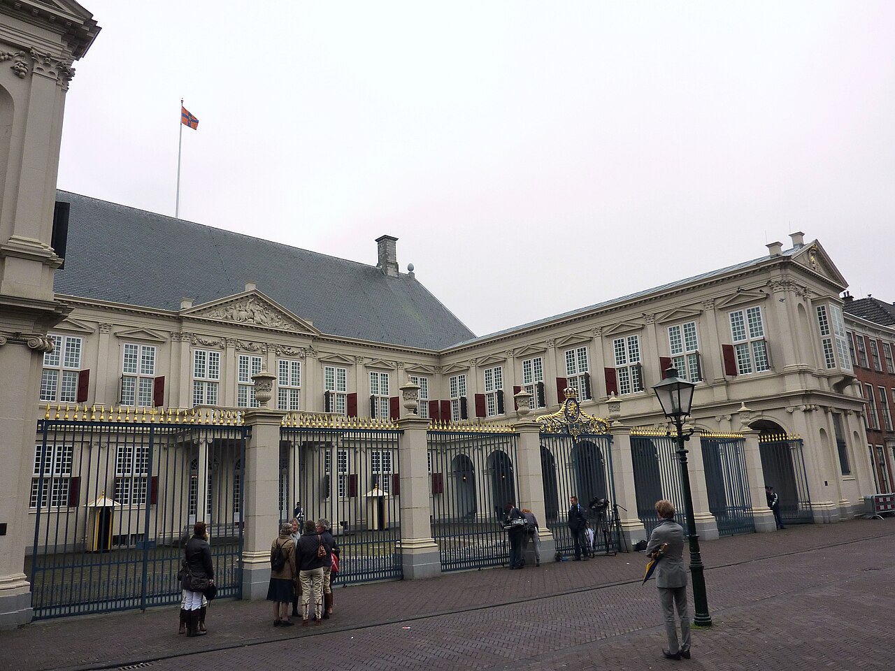 The palace shaped during the golden age of the Dutch stadtholders