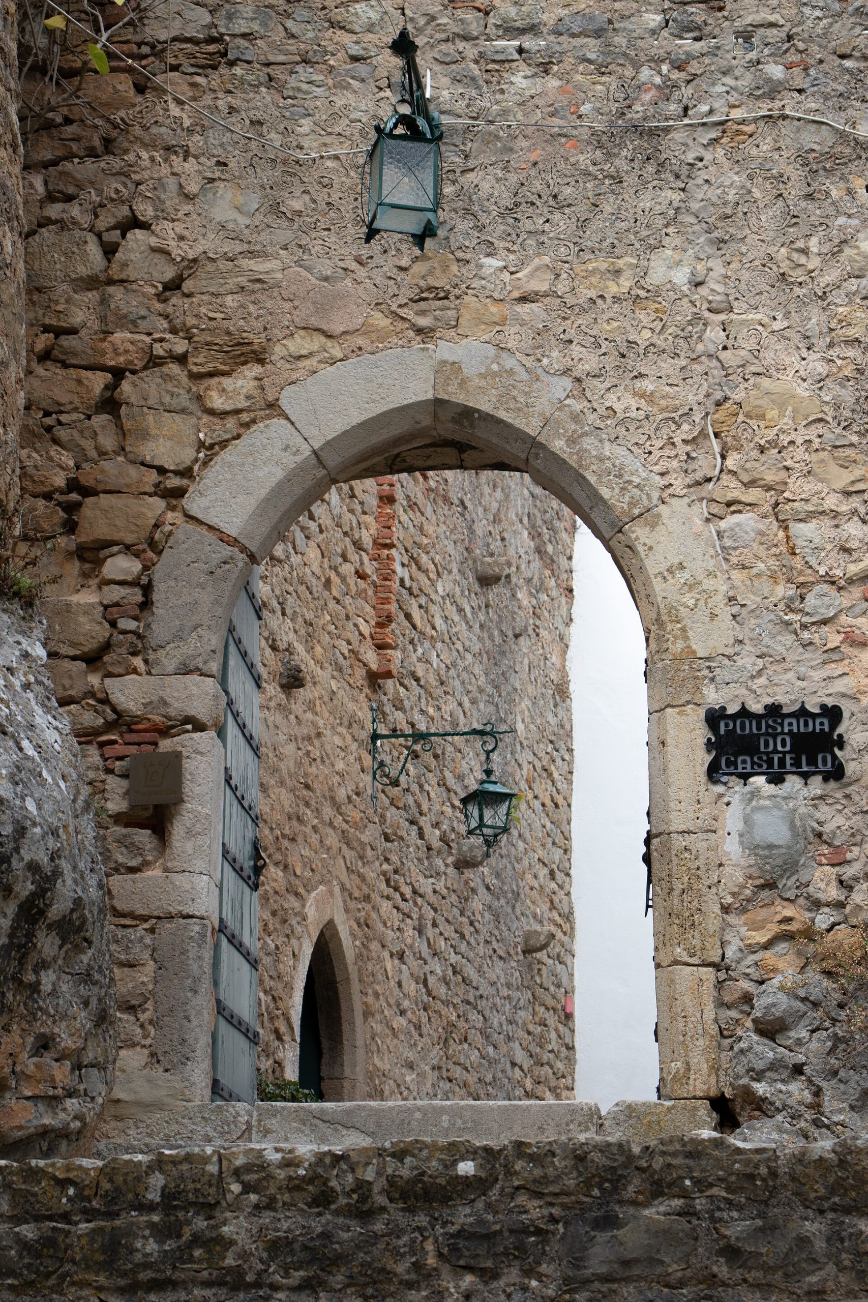 Part of the castle now serves as a historic hotel, or pousada.