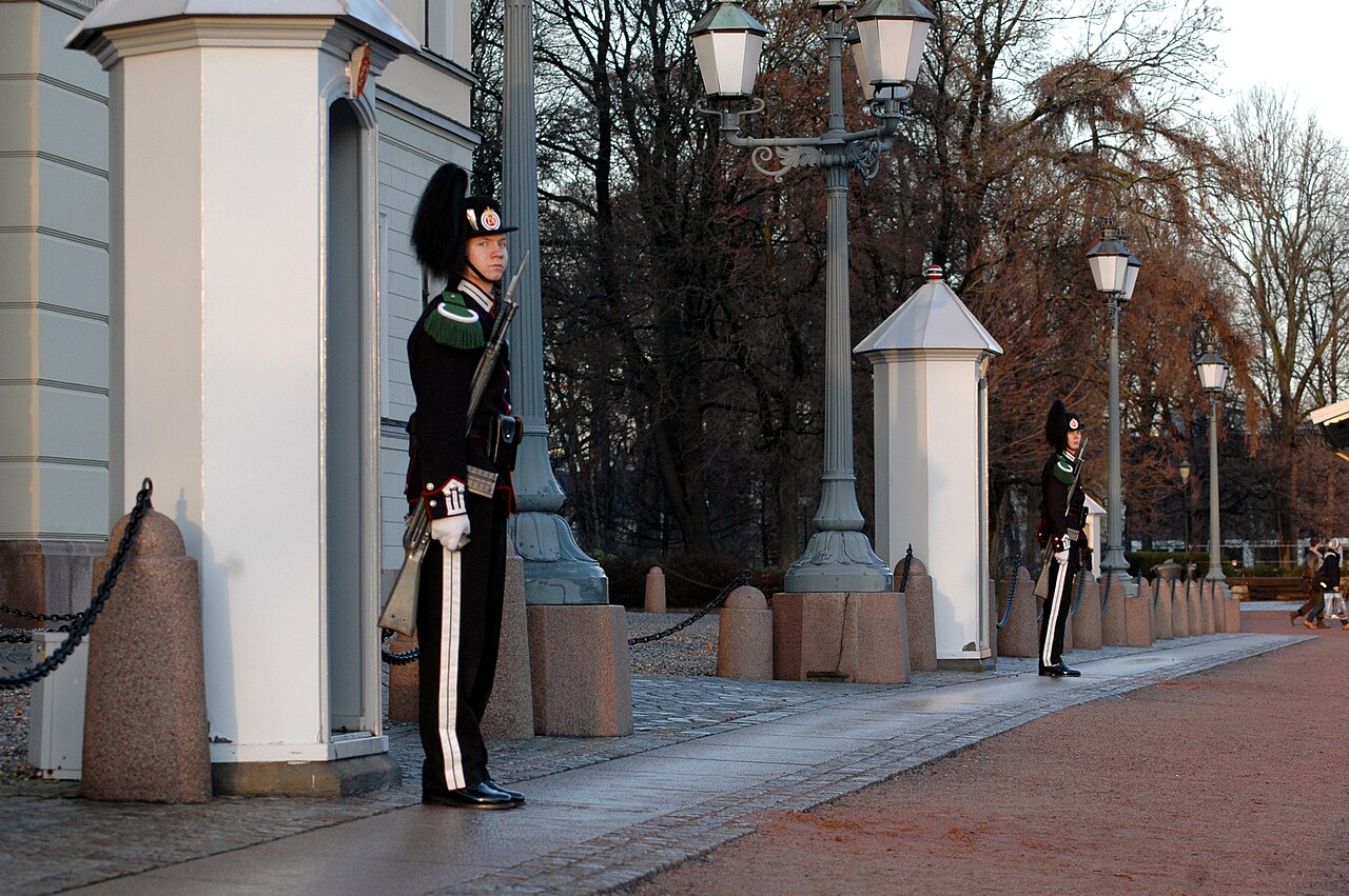 A soldier of His Majesty The King's Guard on duty.