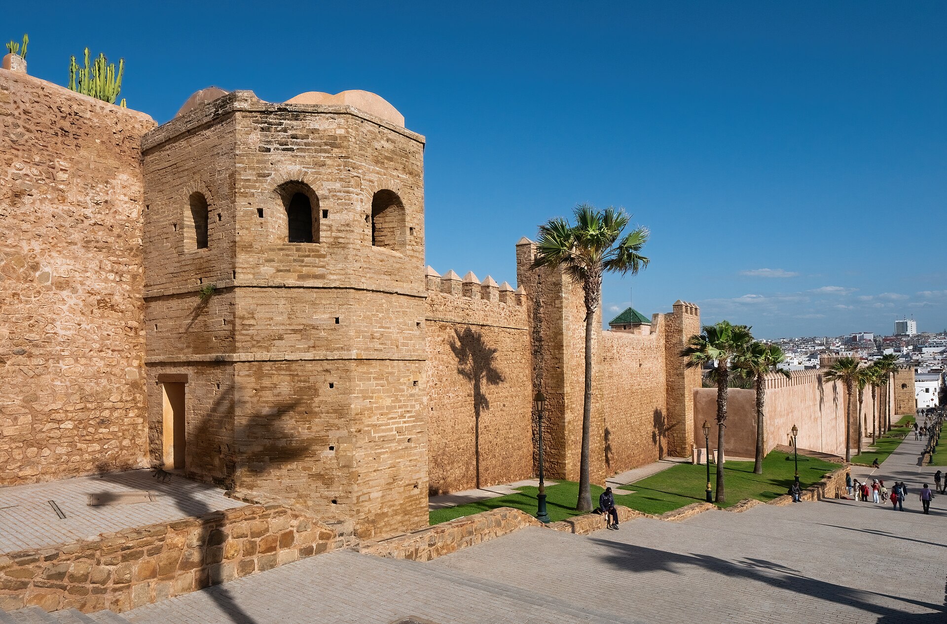 The great walls and fortifications of the Udayas