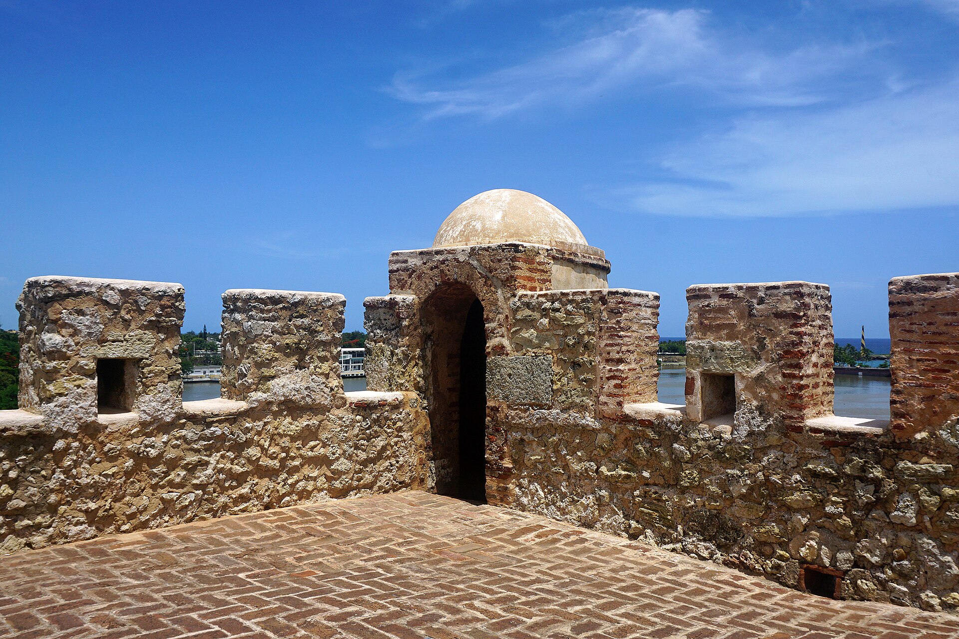 The great Torre del Homenaje of the Ozama Fortress