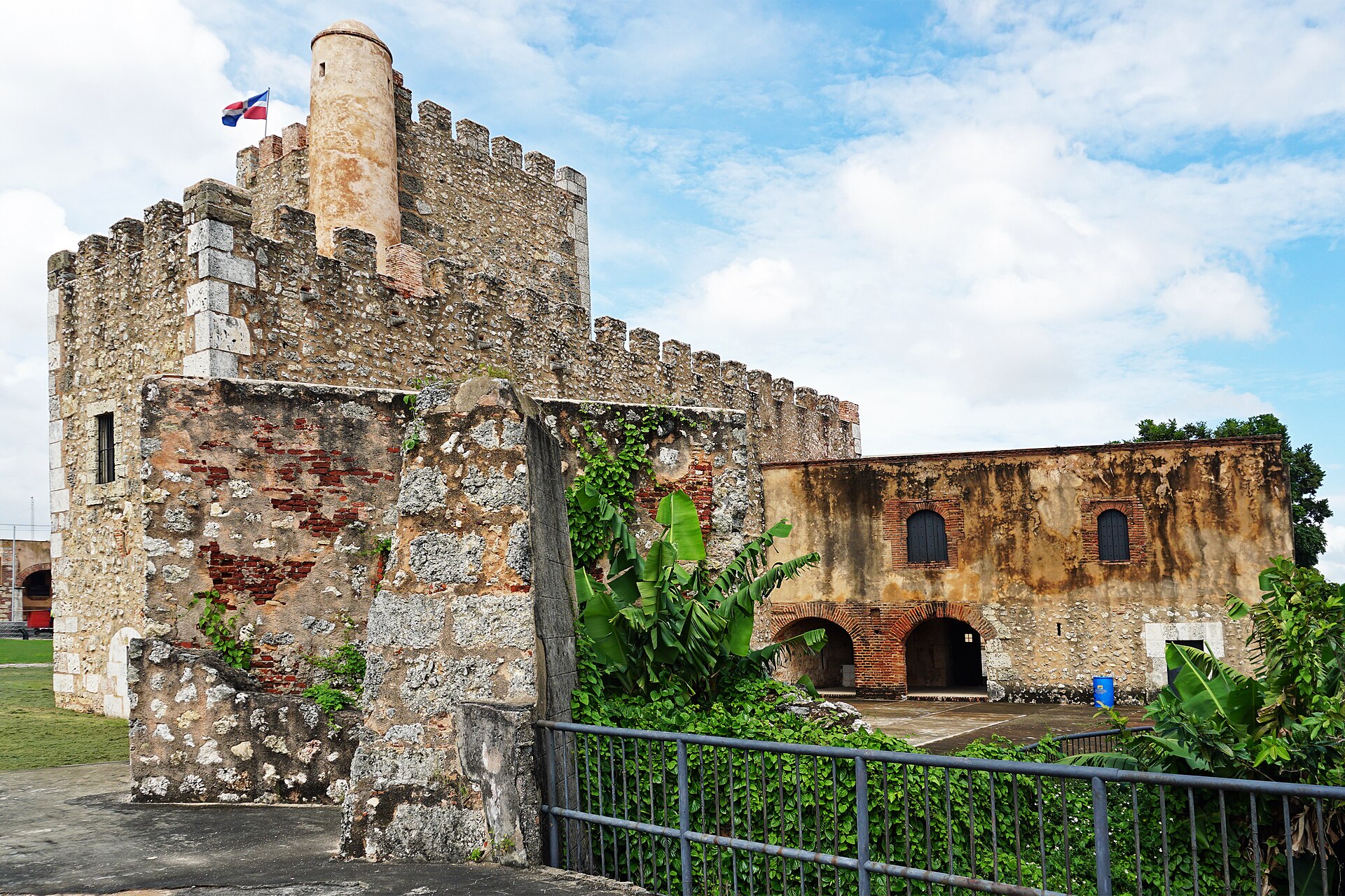 The Fortaleza Ozama and its central tower
