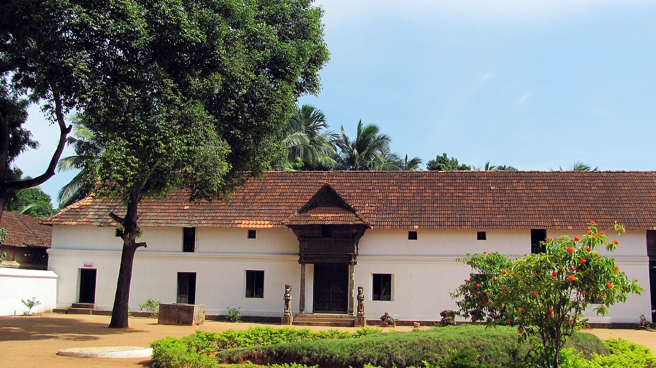 The timber halls of Padmanabhapuram.