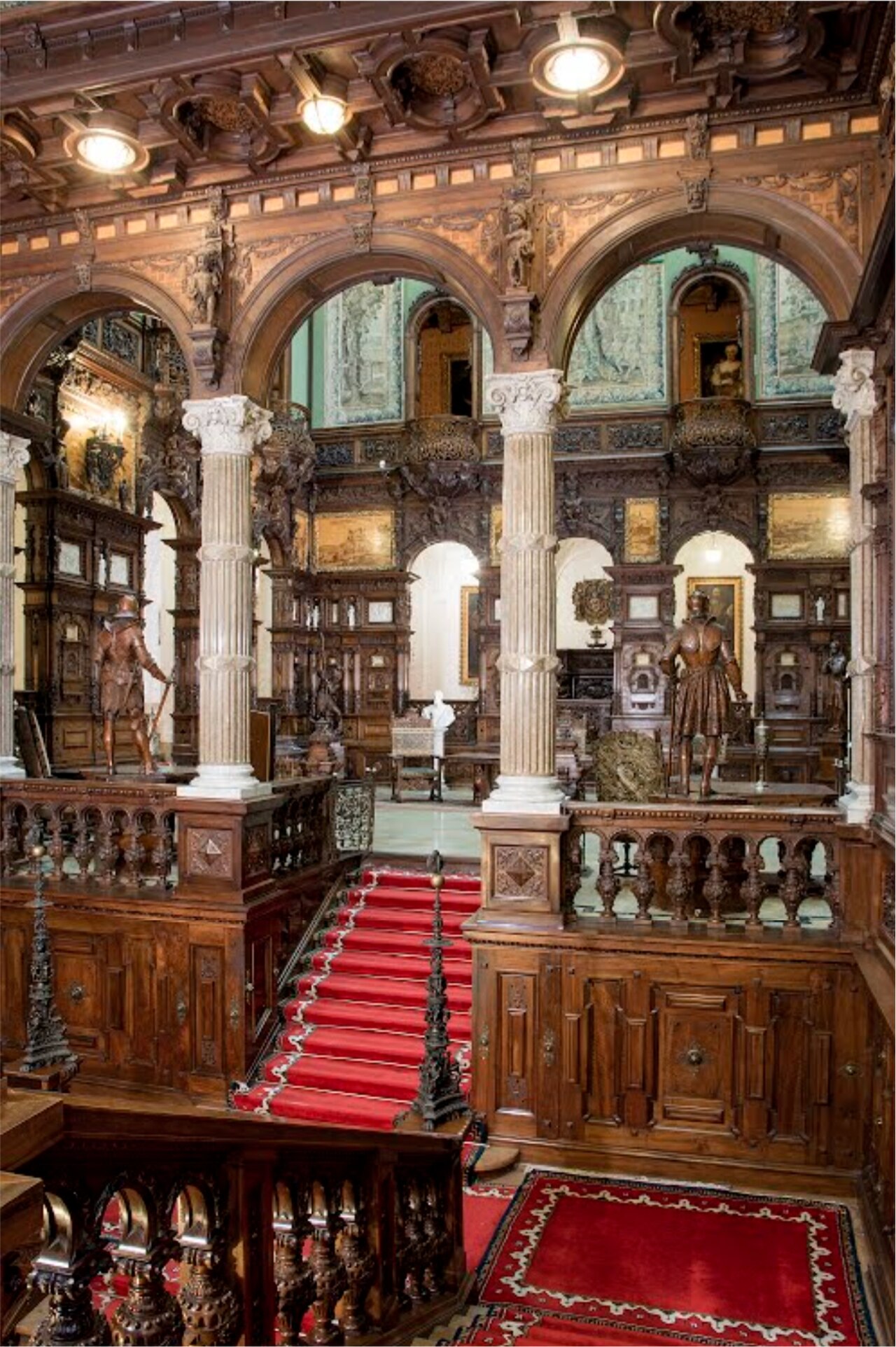 An opulent room within the castle.
