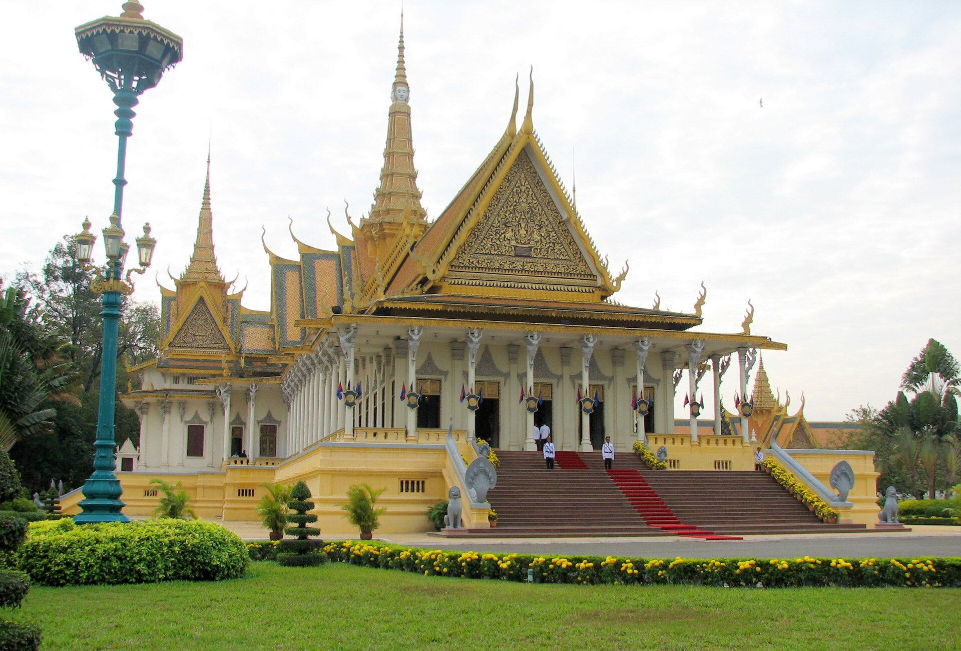 The Royal Palace of Phnom Penh, seat of the Khmer kings