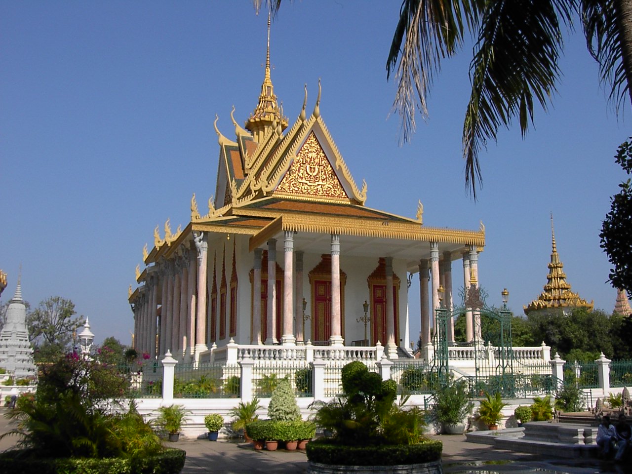 The Silver Pagoda, the royal temple of Wat Preah Keo Morakot