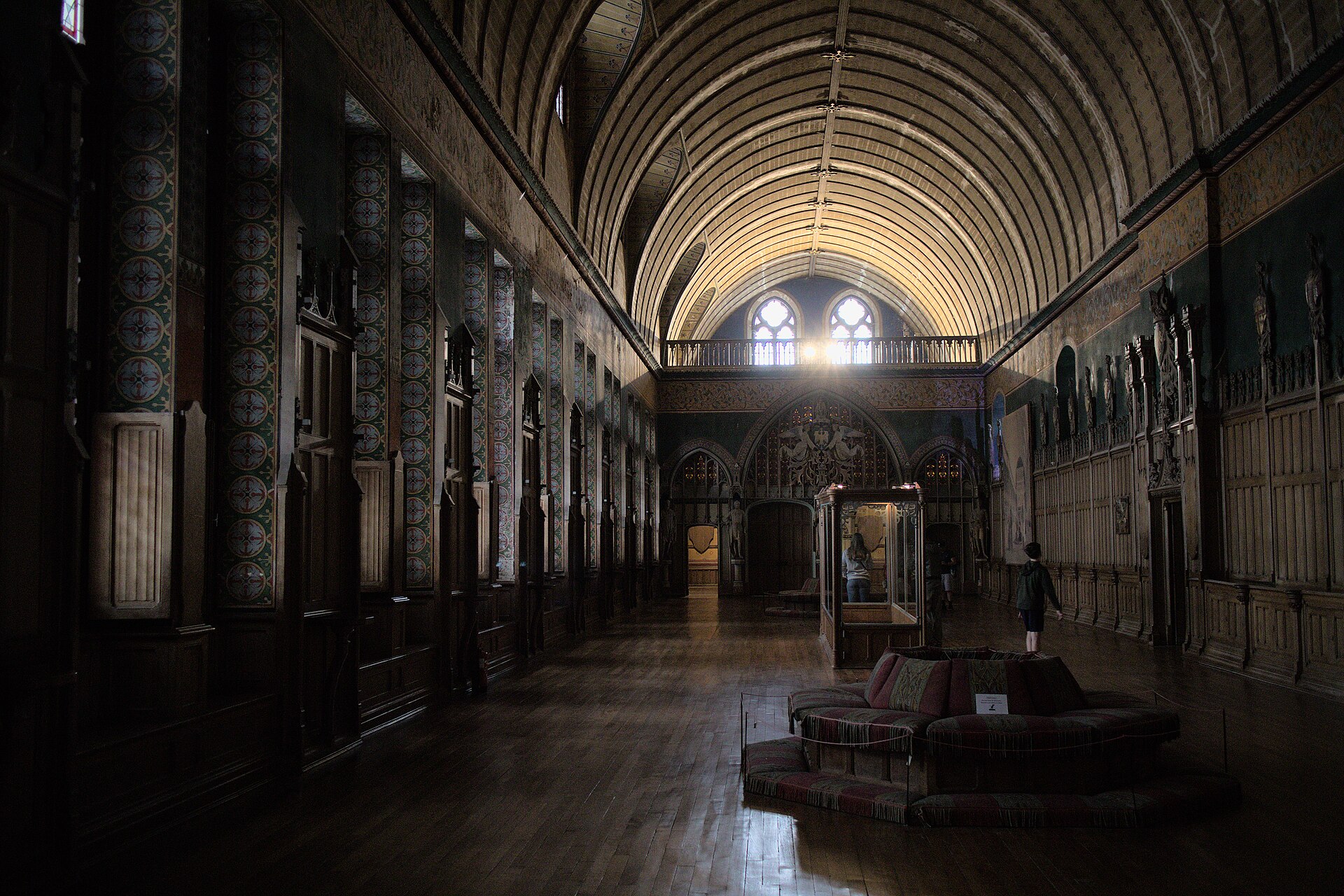 The Salle des Preuses, the great Hall of the Heroines