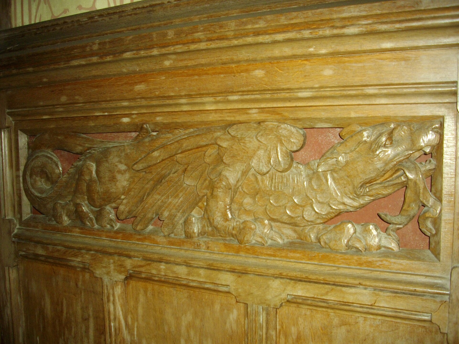 A richly decorated interior, a favourite setting for film and television