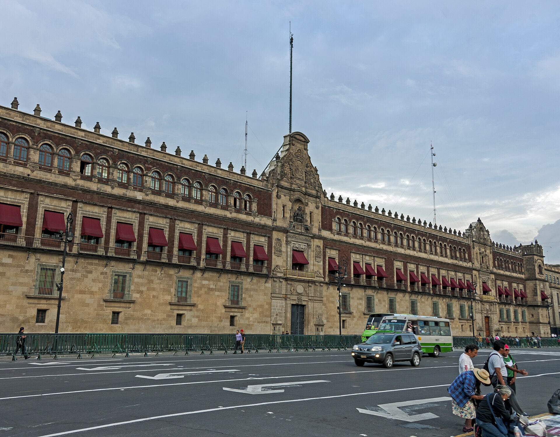 The National Palace at the heart of the capital