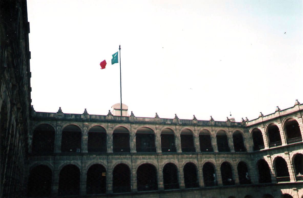 An interior view within the palace