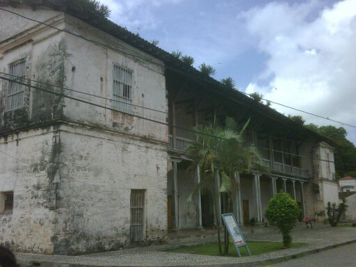 The old customs house of Portobelo