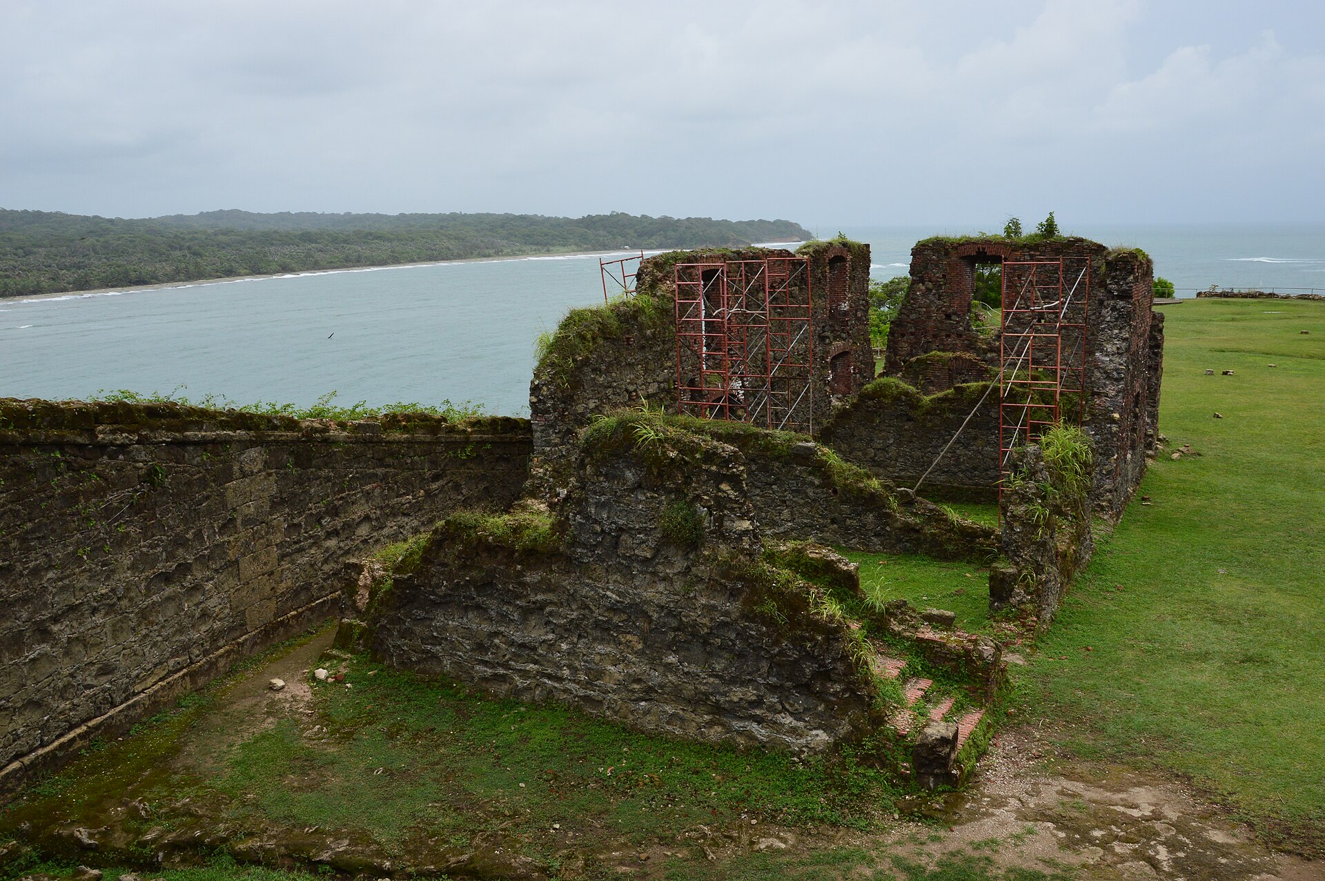 The ramparts of Fort San Lorenzo
