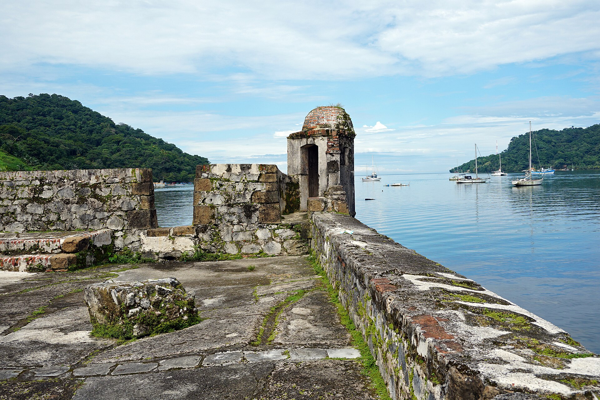 The Castillo San Jerónimo at Portobelo