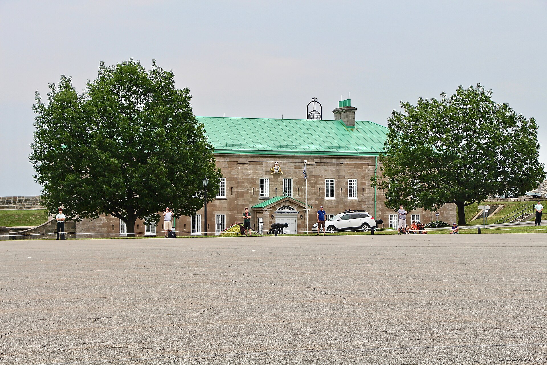 A view of the Citadelle of Quebec